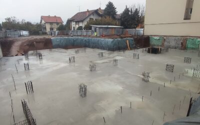 Priprema i betoniranje temeljne ploče