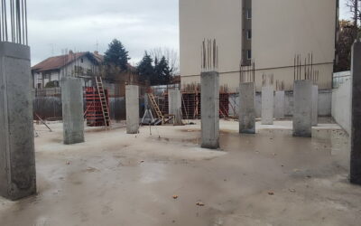 Priprema i betoniranje ploče prizemlja